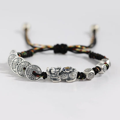 Pixiu Wealth Bracelet – Lucky Red String Bracelet for Men & Women